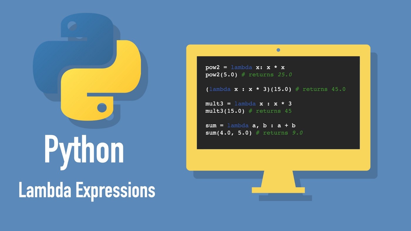 Lambda 파이썬 6. Expressions