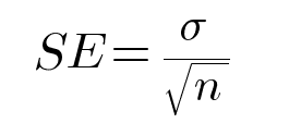 how do i calculate standard error