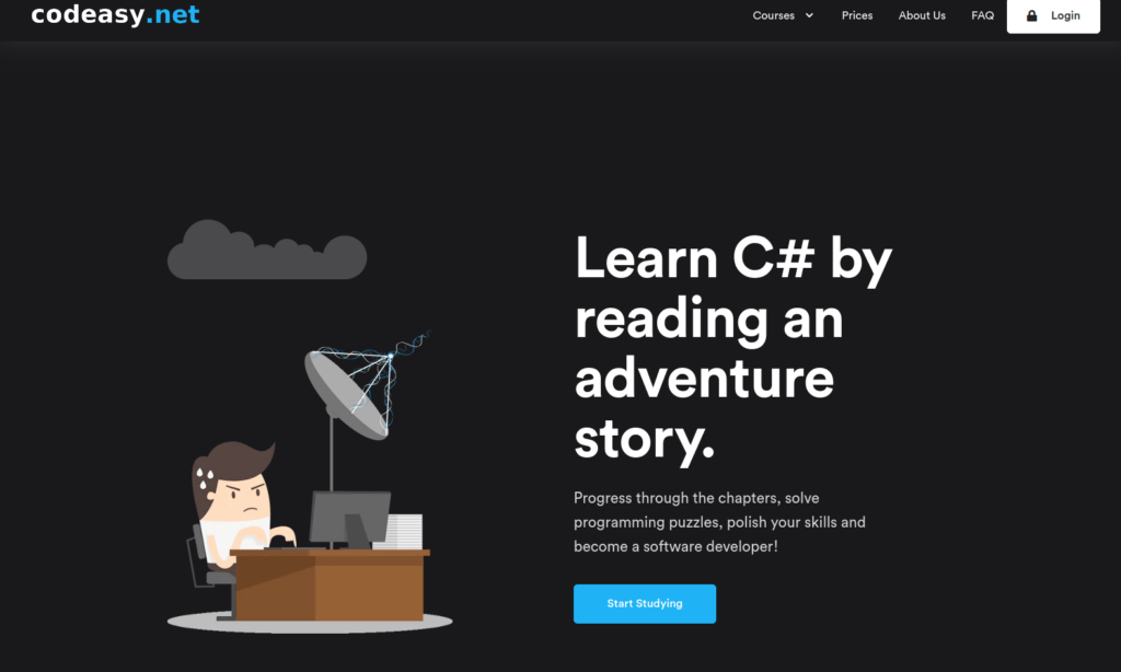 Codeasy website to learn programming