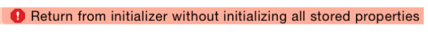 An error about unset stored properties in the init() method