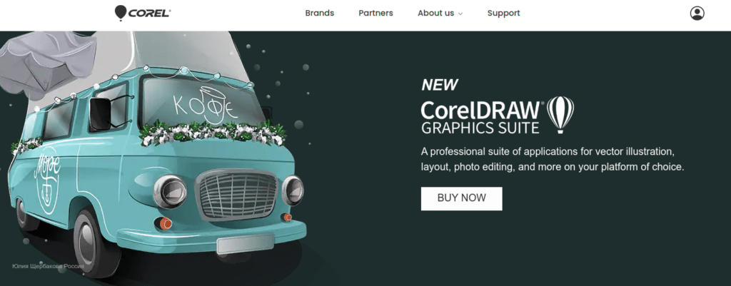 Corel Painter as an illustrating software