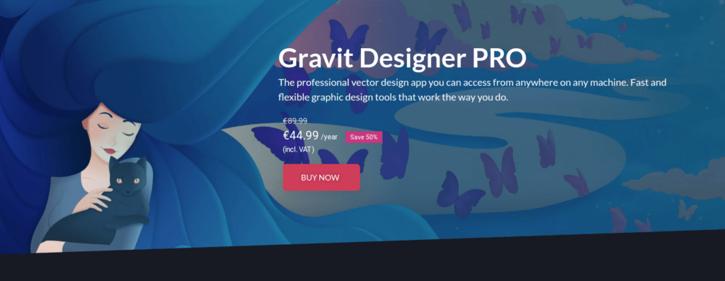 GravitDesigner as an illustrating software