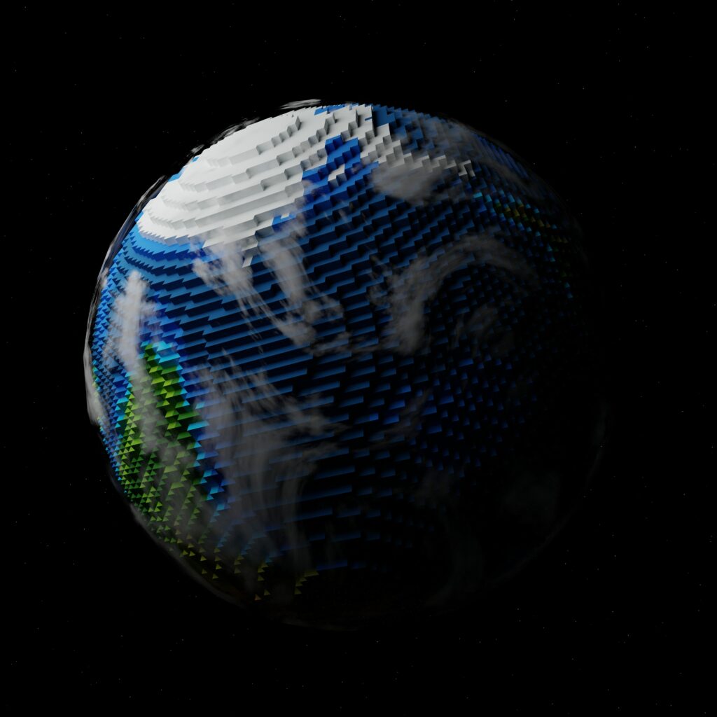 A lego earth