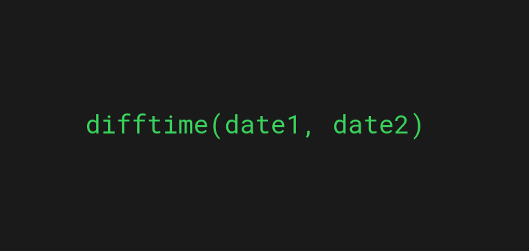 Time difference in minutes in R