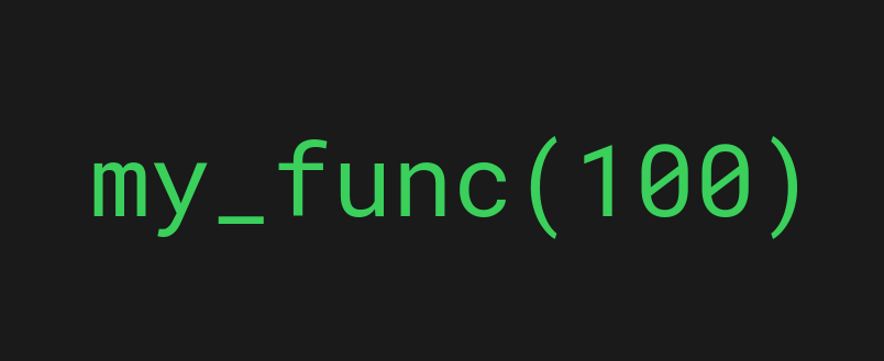 Calling a function with arguments in python