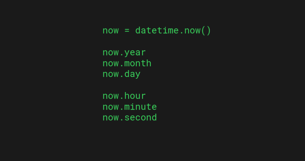 Extracting years, months, days, hours, minutes, and seconds from time