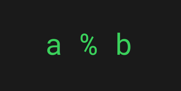 Modulo in python