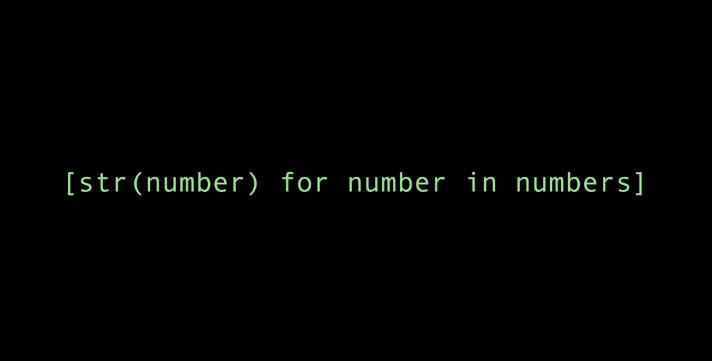 Using a list comprehension to join a list into a long string in Python