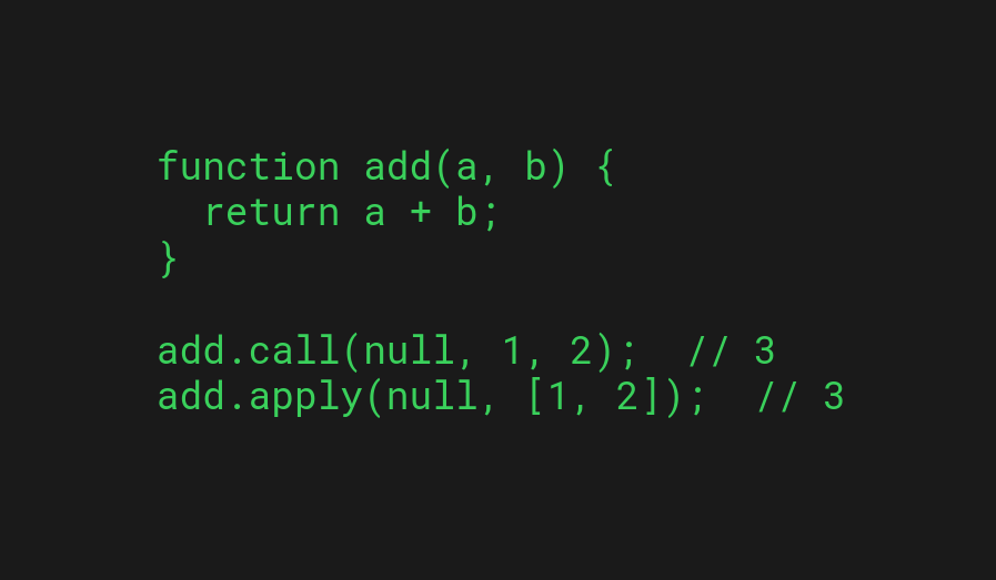 call vs apply methdods in action in JavaScript