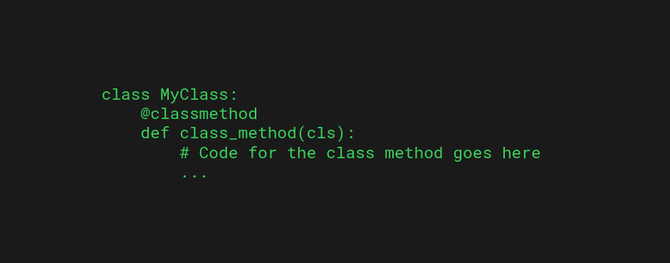 Example classmethod in Python