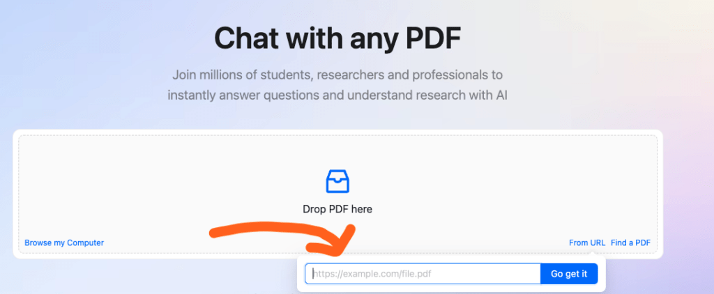 Chat with PDF from URL