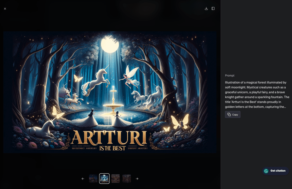 Disney AI art